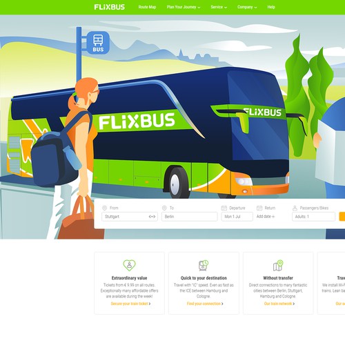 Illustration for Flixbus