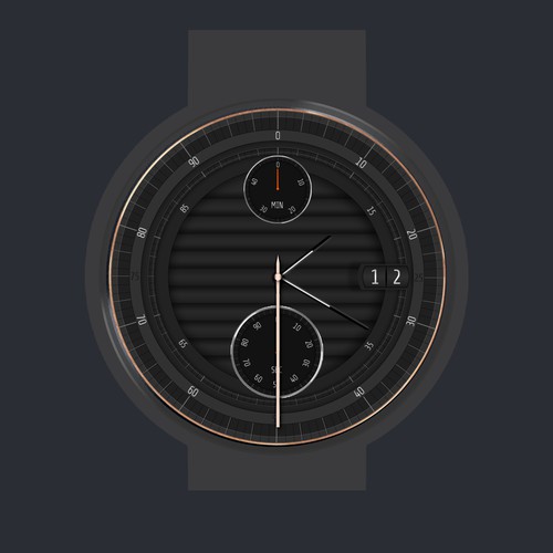 Digital watch design