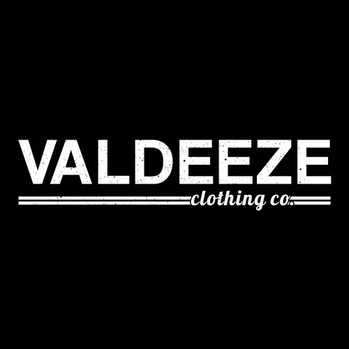 Logo for Valdeeze clothing co.