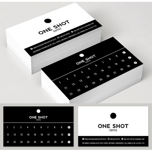 New business card wanted for As above.  This is to be a LOYALTY CARD
