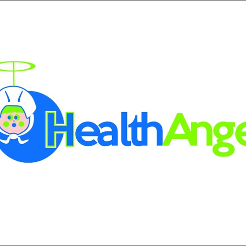 Health Angel Logo Design