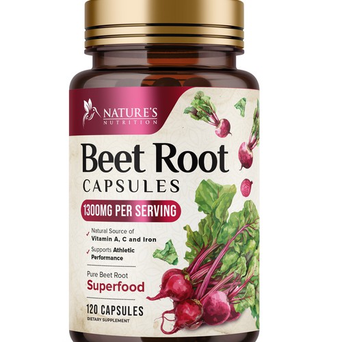 Beetroot capsules