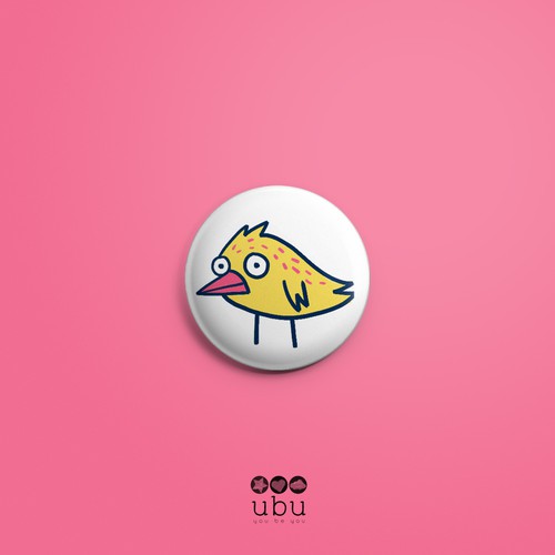 Badge kids design illustration