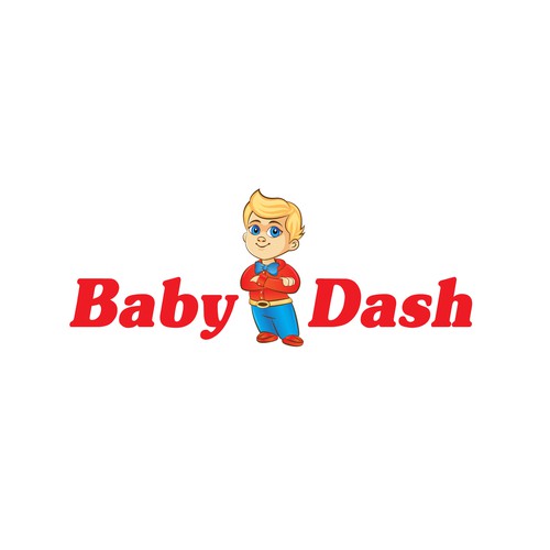 A Baby mascot for an internet show 'Baby Dash'