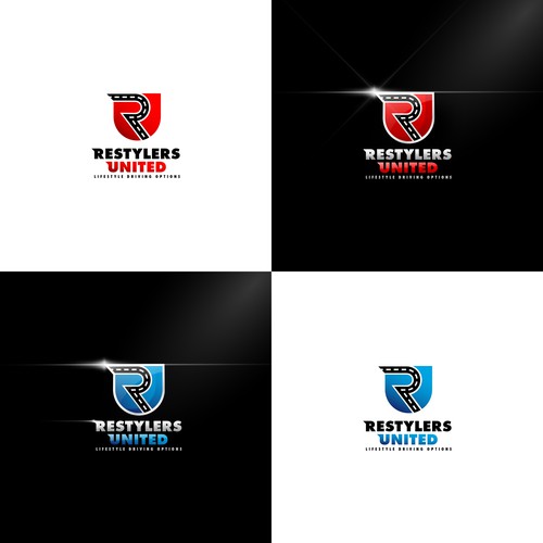 Dynamic and strong logo for Restylers United