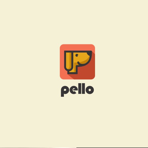 This logo is for a pet/animal related mobile app.