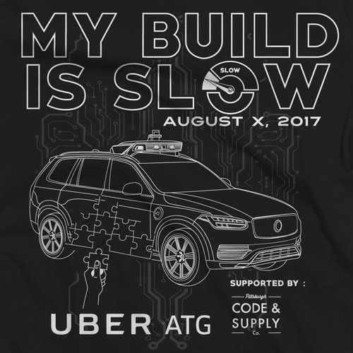 TSHIRT DESIGN FOR UBER ATG