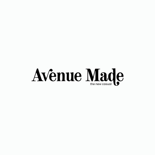 Funky logo design for Avenue Made 