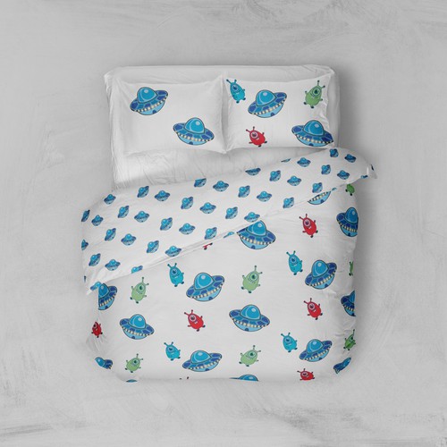 Pattern for childrens bed linen