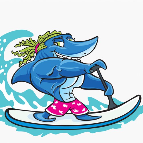 Design a cool look Shark Mascot