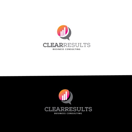 Clean and simple financial logo design