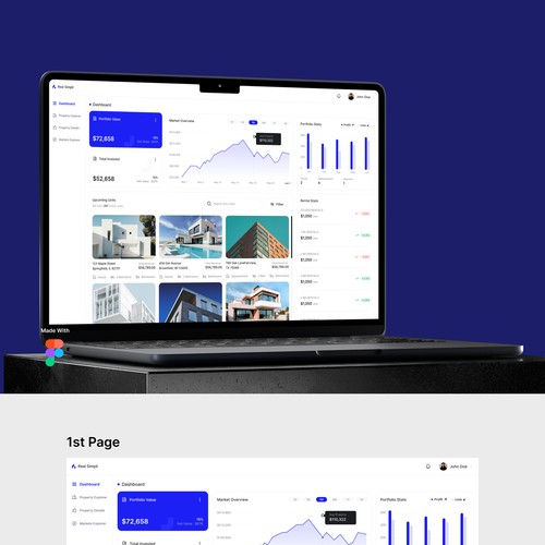 Investment Real Estate Dashboard 
