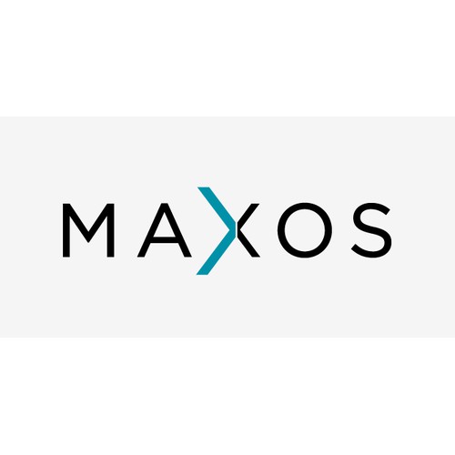 Design logo for large-scale software development consulting brand MAXOS