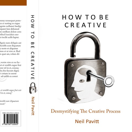A creative book cover about creativity