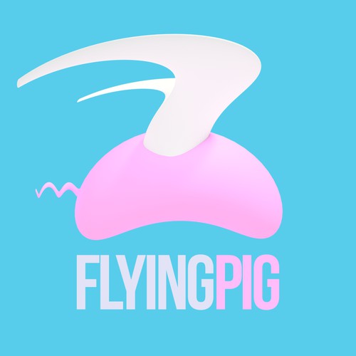 Logo concept for Flying Pig