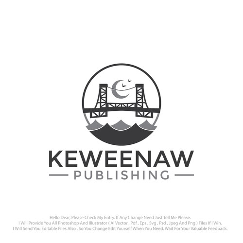 Craft a sophisticated logo for the future of publishing!