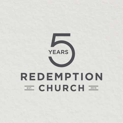 Logo Concept for 5 Years | Redemption Church