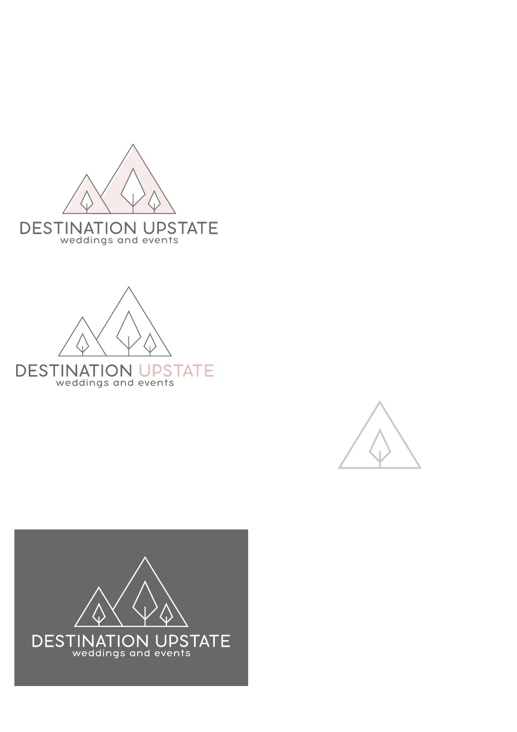Create a hip cool logo for an Upstate NY destination wedding planning biz