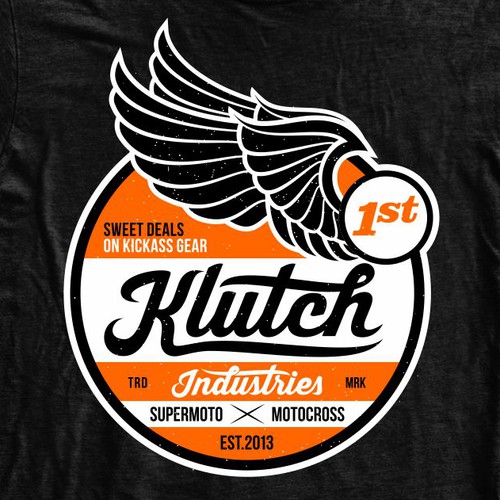 Klutch Industries needs motocross styled tshirt designs