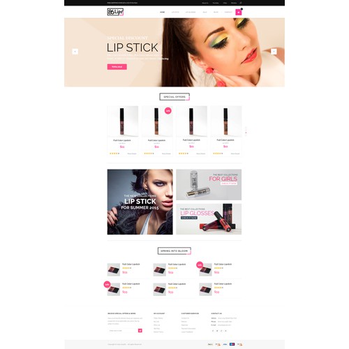 Makeup Website