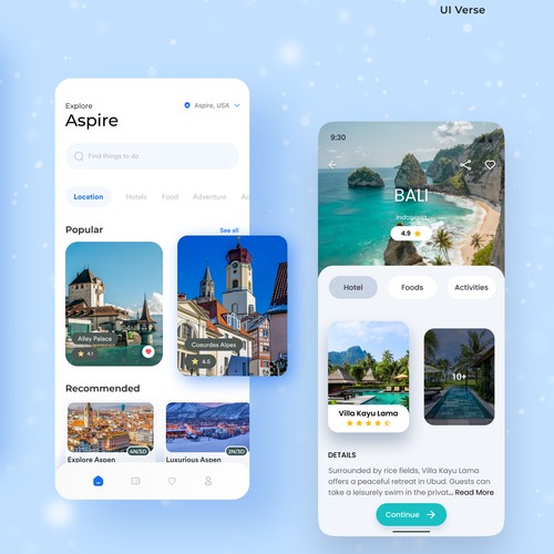 Mobile app Design