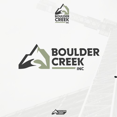 Logo for construction company