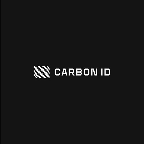 Strong Carbon Fiber Pattern Logo
