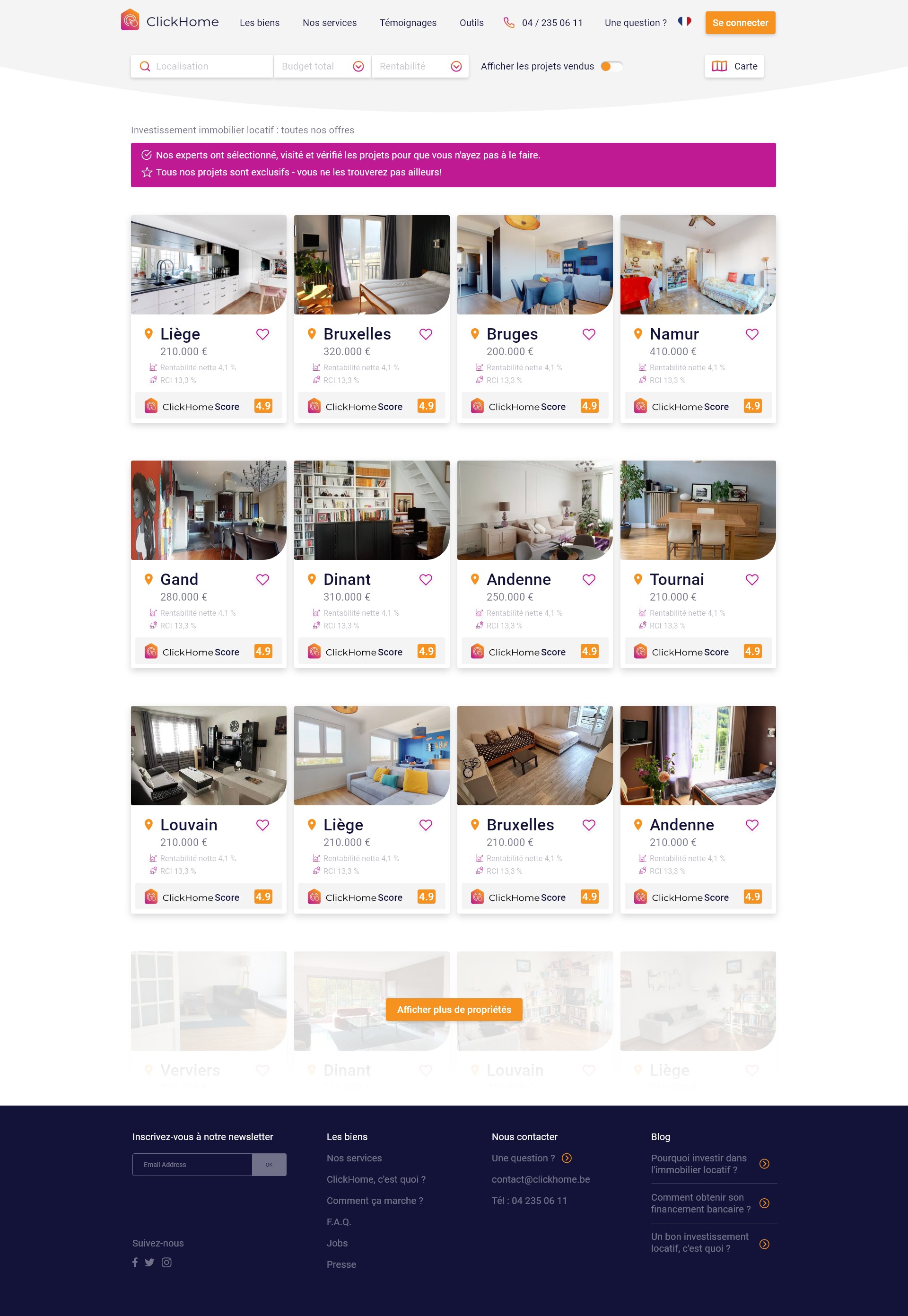 We need a powerful new web design for our digital real estate agency (2 pages)