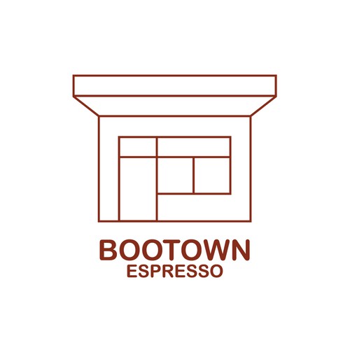 feminine and clean logo for coffee shop