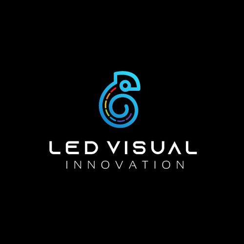 Modern logo for a LED screen manufacturing company