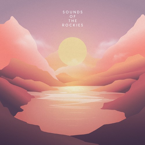 Illustration - Album cover "Sounds of the Rockies"