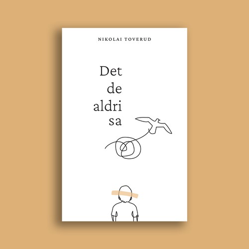A simplistic and existential book cover