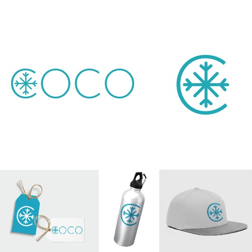 Logo for trendy, youthful winter accessory brand