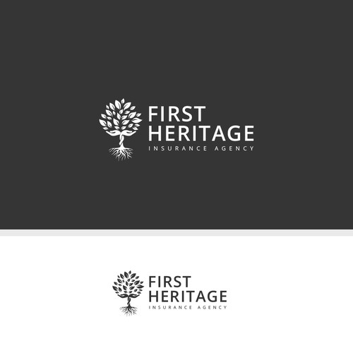 Create a classic/sophisticated logo for an insurance agency in New York