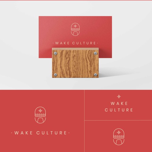 Minimalist Logo for Wake Culture