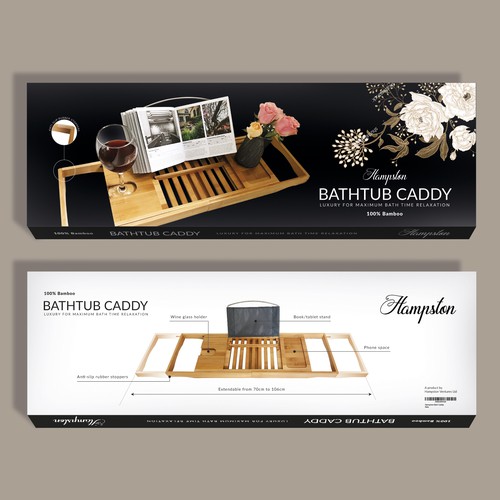 Packaging for a bath caddy