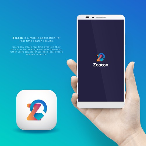 Logo for Zeacon app