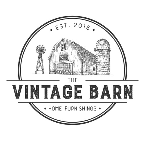 Handdrawn Logo for Home Furnishing Company