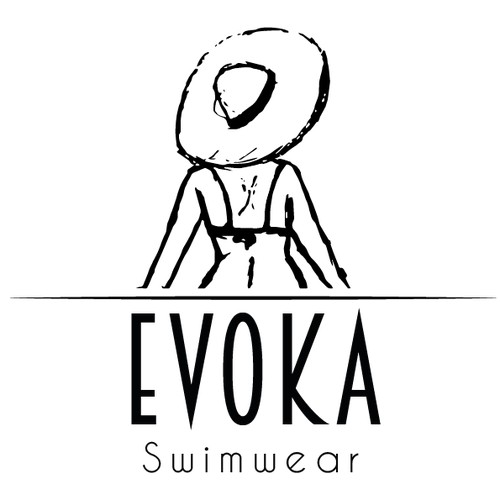 Feminine logo for Swimwear company