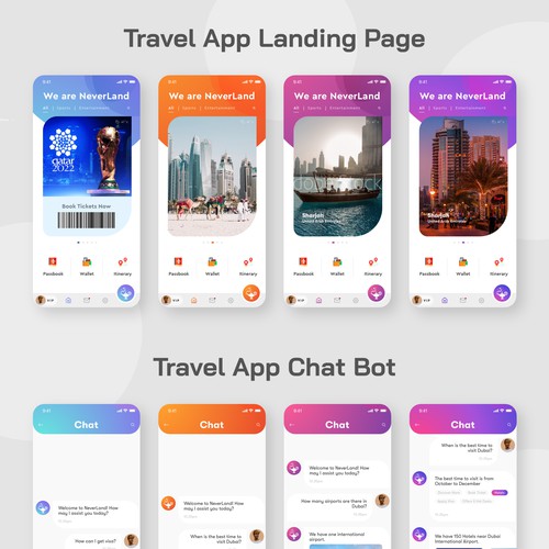 App Screen Design