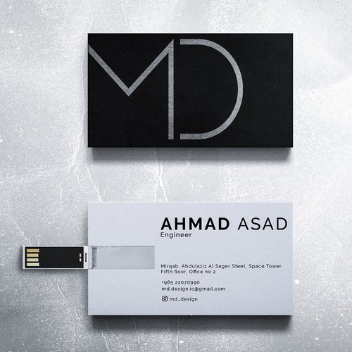 Business Card Design For MD Design