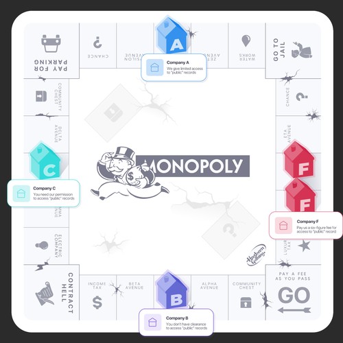 Illustration graphic for real estate software