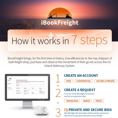 iBookFreight Infographic