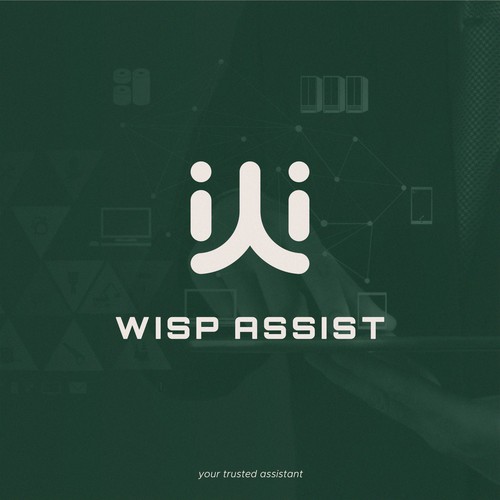 Modern Logo Concept For WISP Assist