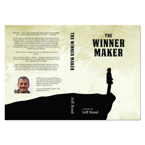 Book Cover Concept for Jeff Bond's The Winner Maker