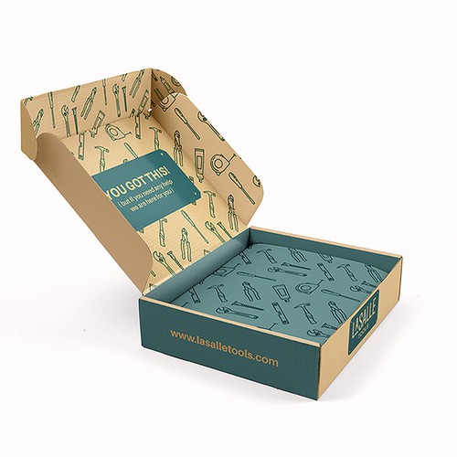 Mailer box design for DIY project kits 