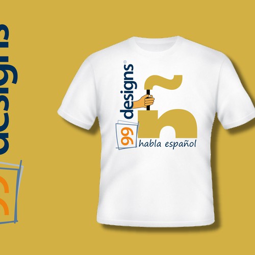 ¡99designs habla español! Diseña una camiseta para celebrar con nosotros (Concurso de la comunidad)