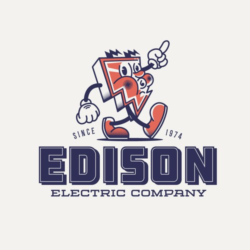 Edison Electric Mascot