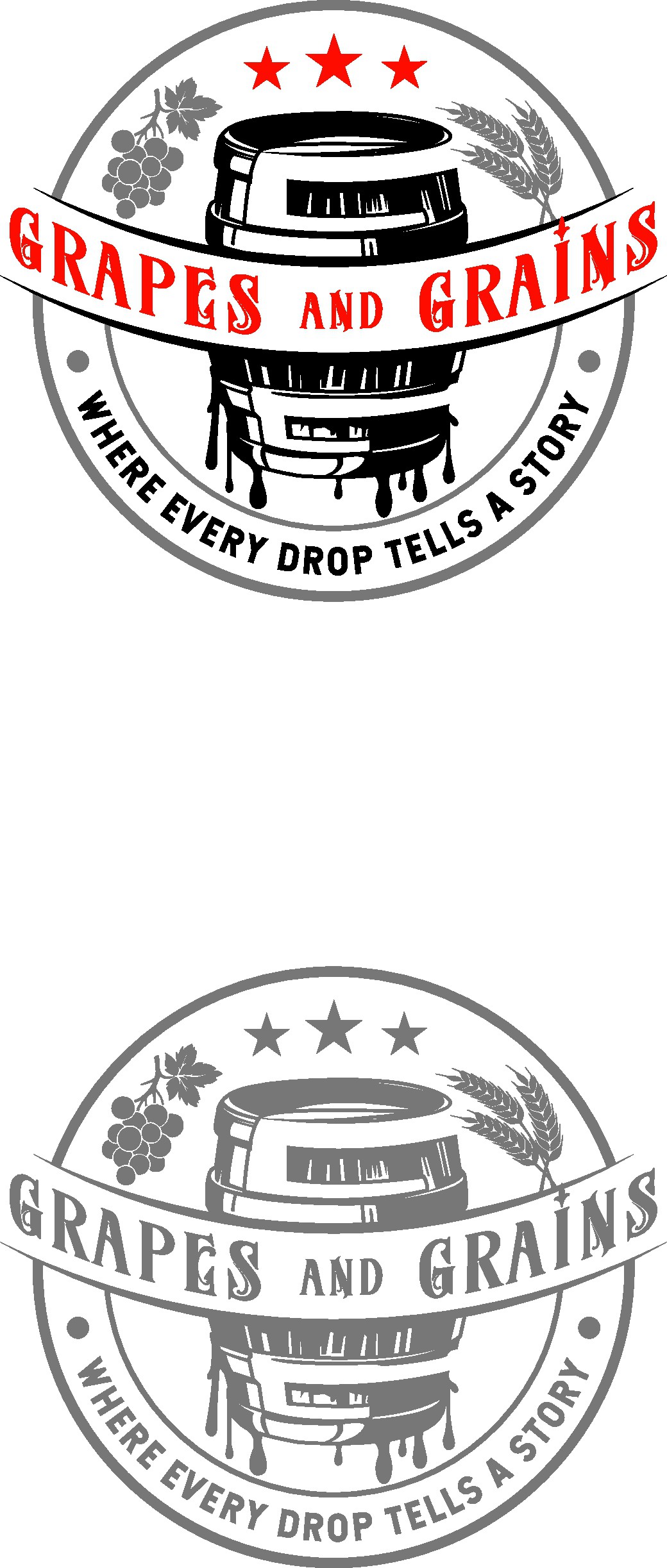 Timeless high end liquor store logo design