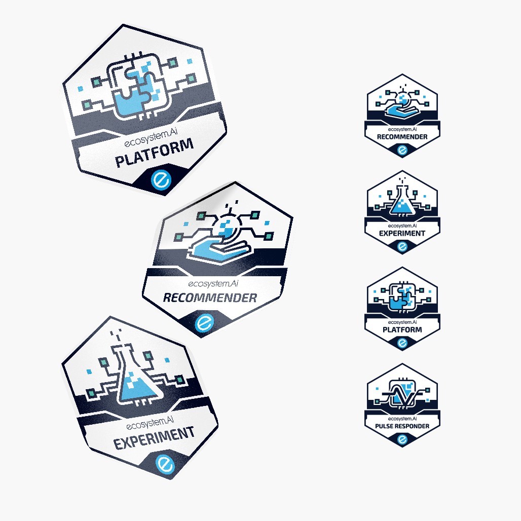 for 4 sticker design concepts